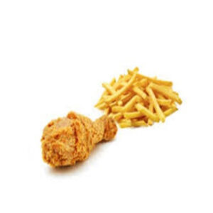1 Pieces of Chicken and Fries
